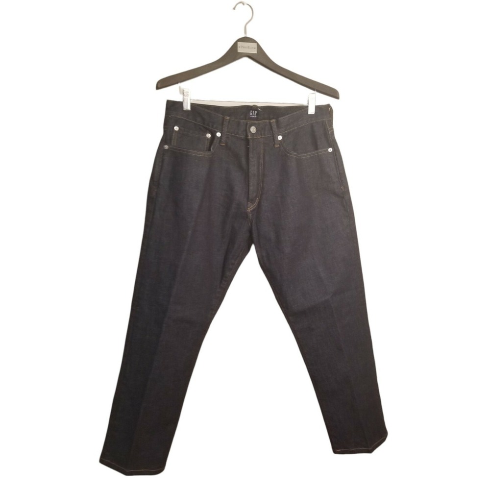 GAP Denim‎ Dark blue jeans men's Size 32 x 30 straight Leg 1969